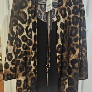 Cheetah Print XL Top